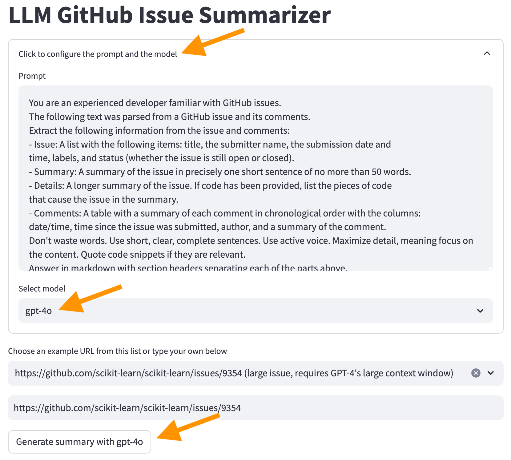 Switch to model with larger context window